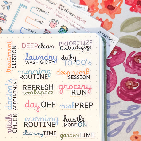 Loom Stickers Planner Loom | Decorative Stickers To Weave Beauty Into Your Plans