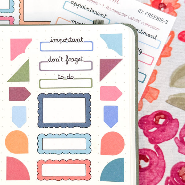 Loom Stickers Planner Loom | Decorative Stickers To Weave Beauty Into Your Plans
