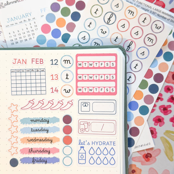 Loom Stickers Planner Loom | Decorative Stickers To Weave Beauty Into Your Plans